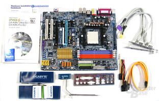 Gigabyte GA-K8N Pro-SLI Lieferumfang
