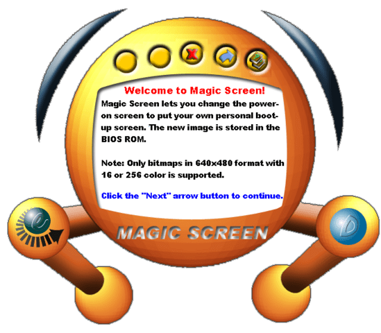 EPoX Magic Screen