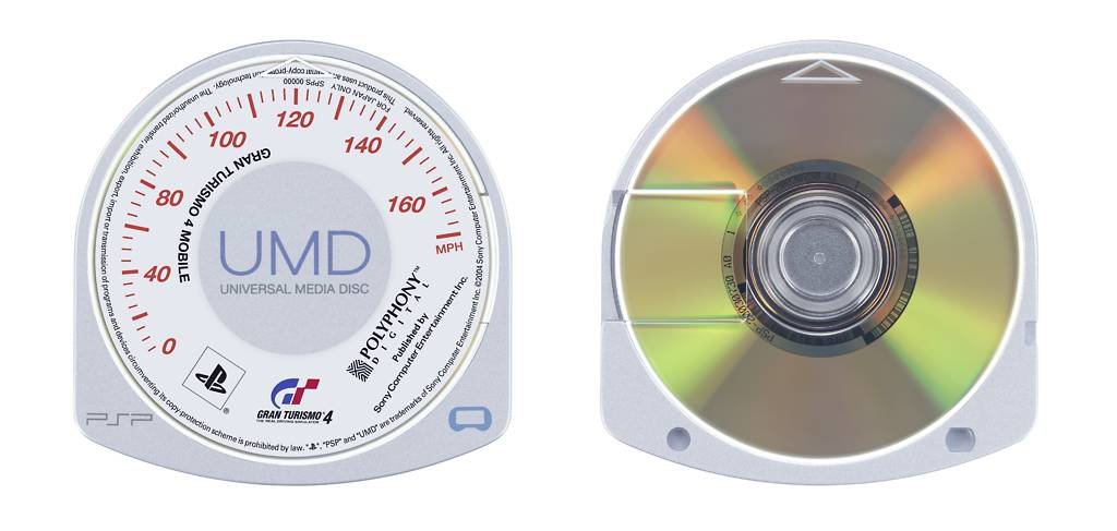 UMD Vorder und Rückseite