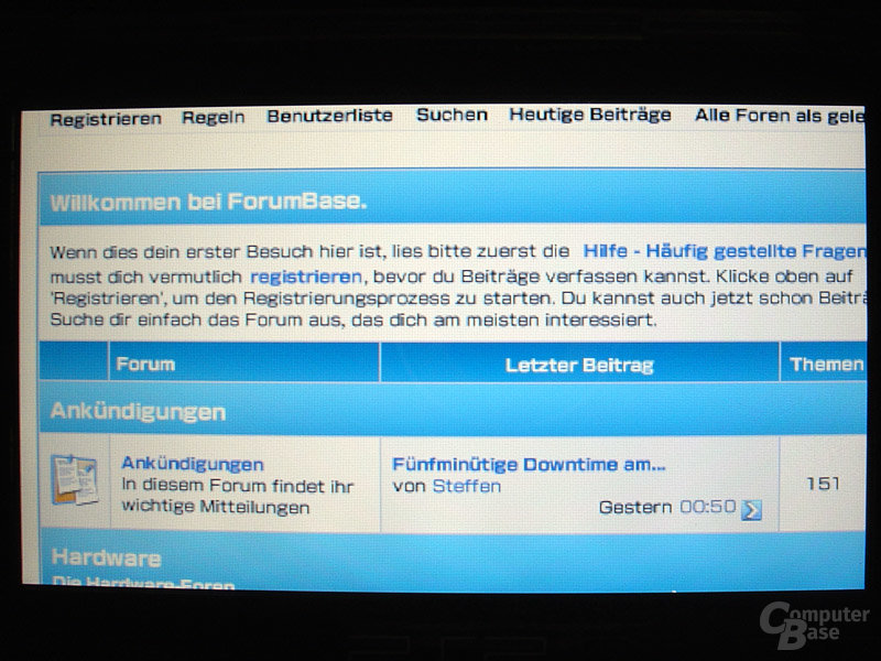 PSP Browser Forum