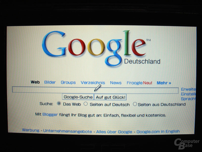 PSP Browser Google