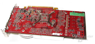 Radeon X1800 XT Rückseite