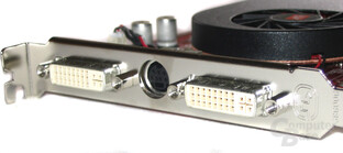 Radeon X1600 XT Slotblech