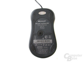 Verpackung Microsoft Laser Mouse 6000, unten
