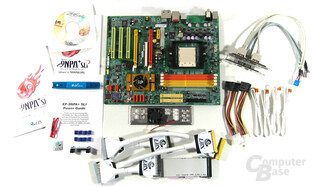EPoX 9NPA+ SLI Lieferumfang
