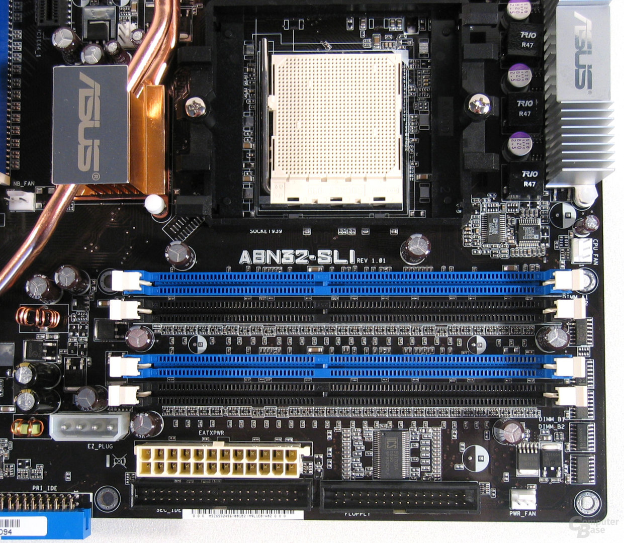 Mainboard oben rechts