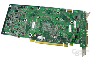Rückseite GeForce 7800 GTX 512