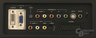 Samsung SyncMaster 730MP - Anschlüsse