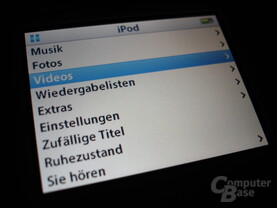iPod video - Videowiedergabe iPod video - Videowiedergabe