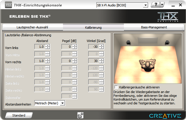 THX-Konsole