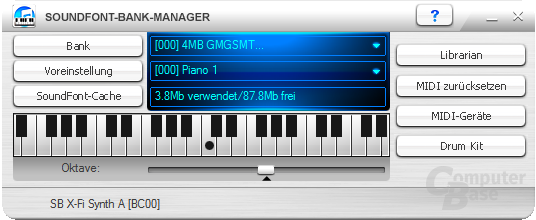 SoundFont Bank Manager