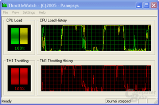 Pentium XE 955 auf 4,266 GHz (throttelt)