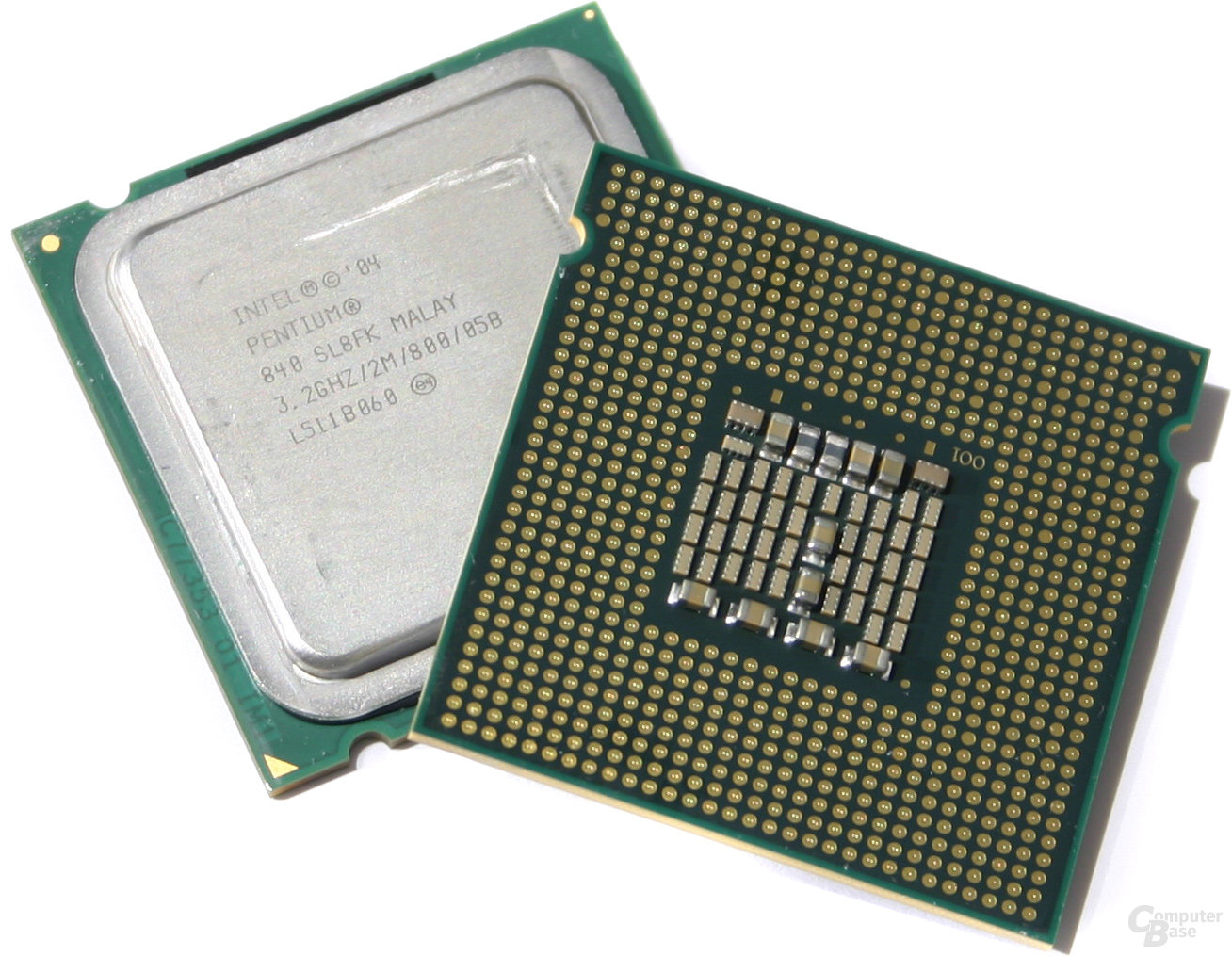 Pentium XE 840 (links) und XE 955 (rechts)