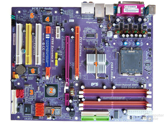 ECS PF88 Extreme beschriftet