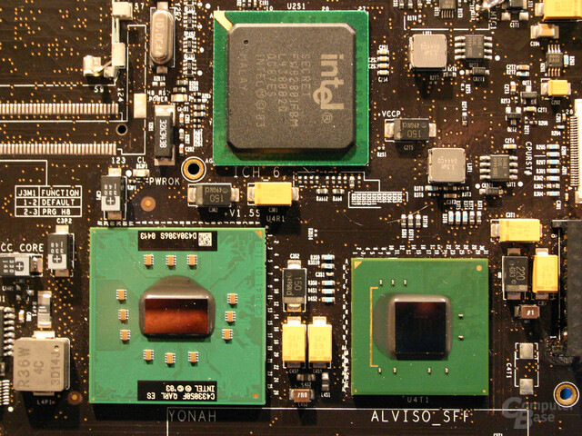 Intel Core Duo (Codename Yonah) samt Chipsatz