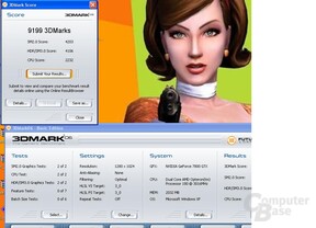 Beweis-Screen vom Spitzenreiter