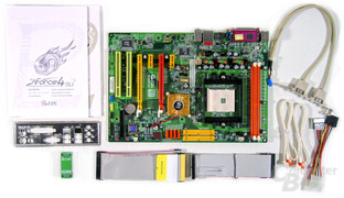 EPoX 8NPA SLI Lieferumfang