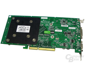 Rückseite POV GeForce 7800 GS