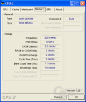 CPU-Z RAM K8N Diamond Plus