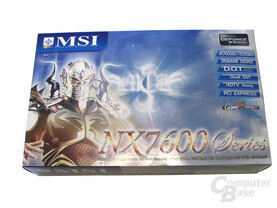 MSI NX7600 GS Verpackung