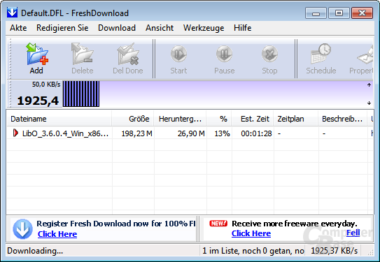 Fresh Download – Downloading...