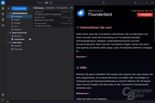 Mozilla Thunderbird – Optionen