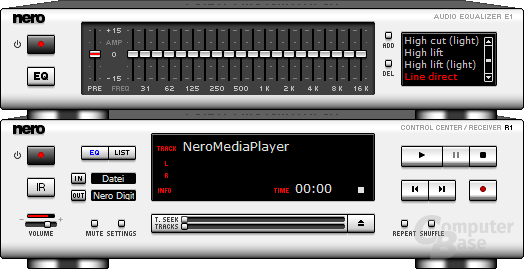 Nero Media Player – Equalizer