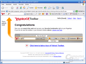 Yahoo! Toolbar für Internet Explorer