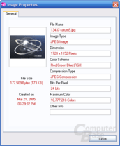 Fresh View – Image Properties