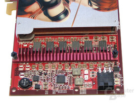 Radeon X1900 GT Spannungswandler