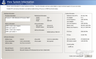 nTune System Information