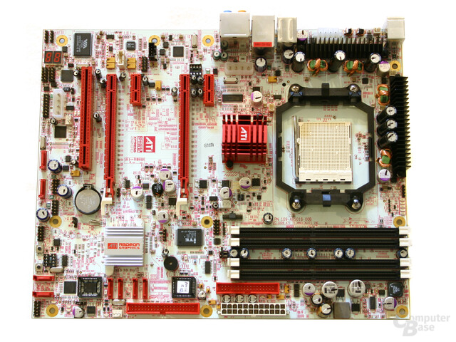 ATi CrossFire Xpress 3200 mit SB600 Referenzboard für Sockel AM2