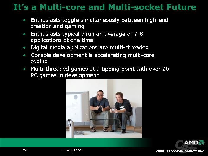 AMDs Zukunft: Multi-Core und Multi-Sockel