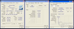 OCZ DDR2 PC2-8000 Platinum XTC Extreme Edition  @ 800 MHz