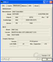 Core 2 Duo E6700 (Conroe) - CPU-Z