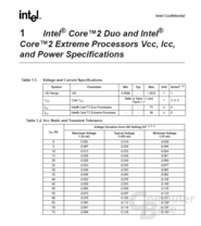 Therma Power Specification des Core 2 Duo und Core 2 Extreme