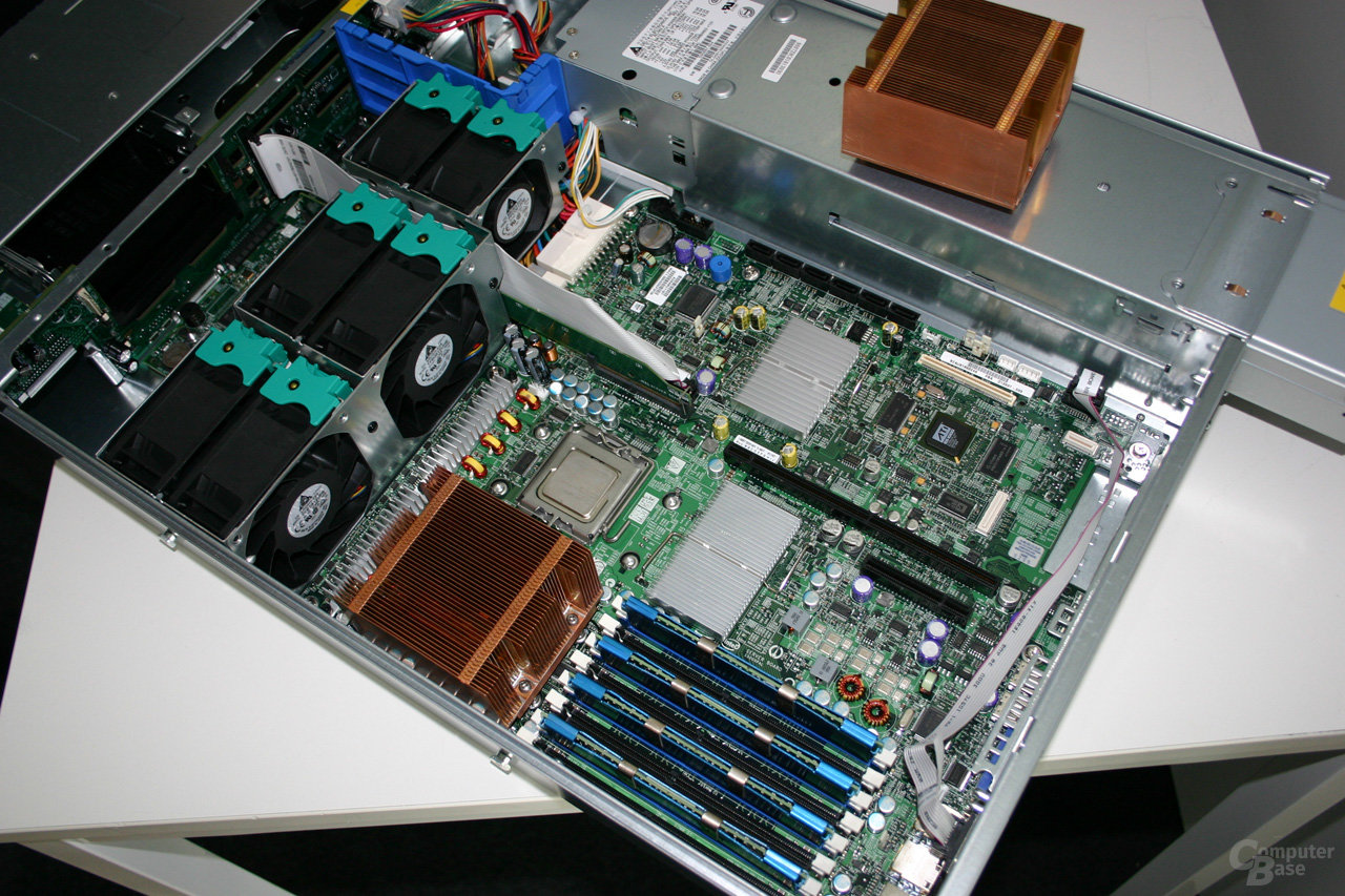 Intel Bensley-Plattform für 2-Wege-Server mit 5000P-Chipsatz