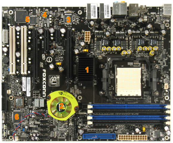 Foxconn C51XEM2AA Komponenten