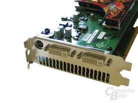 Gigabyte GeForce 7950 GX2 Slotblech Gigabyte GeForce 7950 GX2 Slotblech