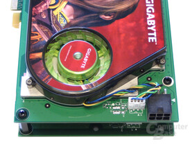 Gigabyte GeForce 7950 GX2 Spannungswandler Gigabyte GeForce 7950 GX2 Spannungswandler