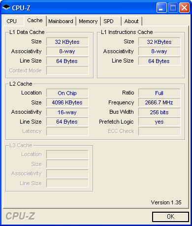Wir testen auf Intel D975XBX (Bad Axe) der Revision 304