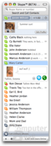Skype für Mac 1.5 Beta