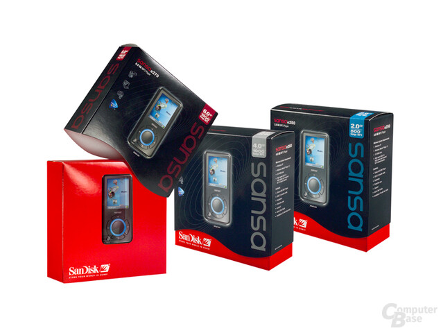 Sandisk „Sansa e200“-Serie