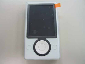Microsoft Zune Musikplayer – Vorderseite