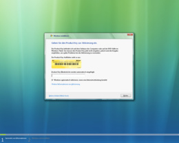 Windows Vista Build 5536 -  Installation