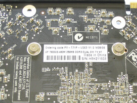 XFX GeForce 7900 GS 480M Aufschrift