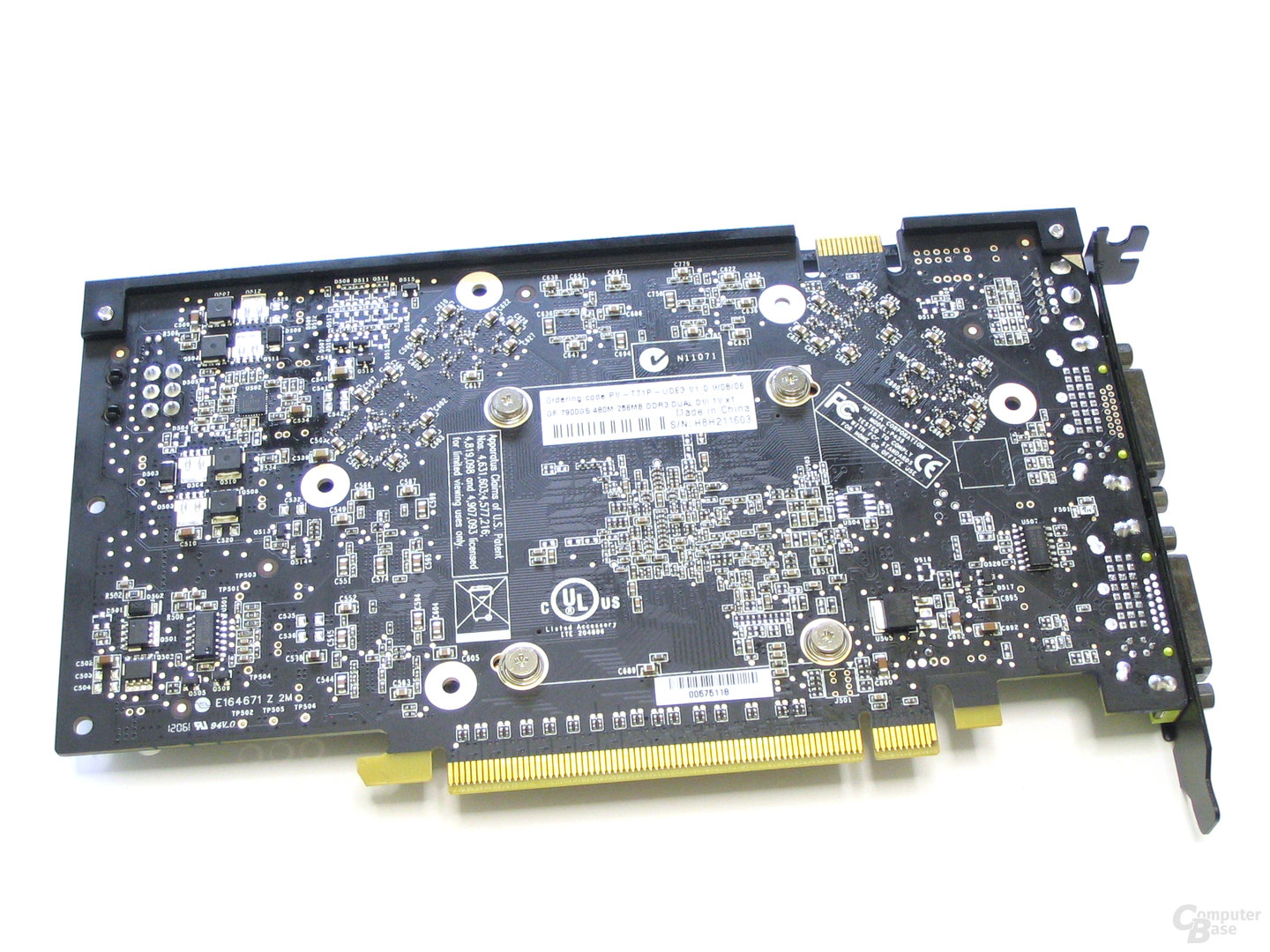 XFX GeForce 7900 GS 480M Rueckseite