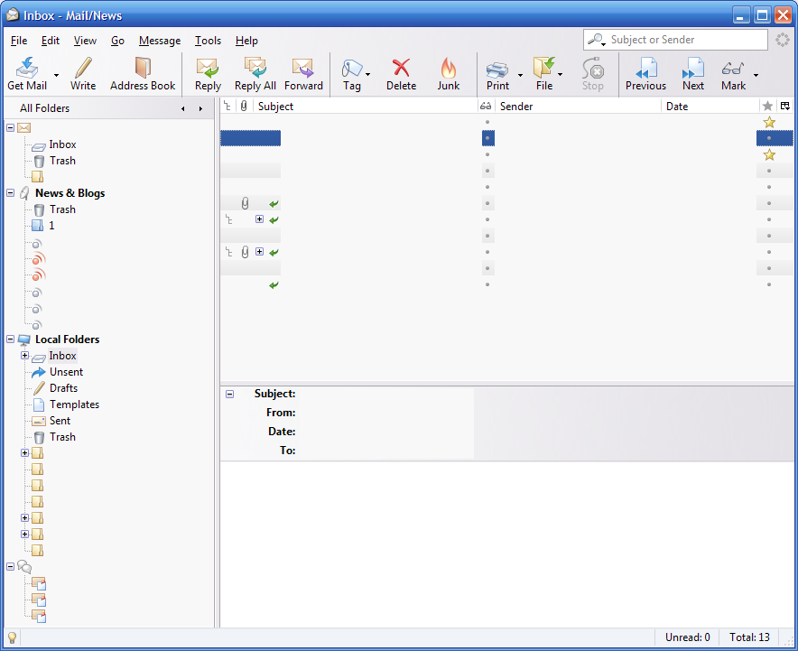 Mozilla Thunderbird 2.0
