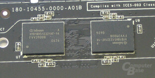 XFX GeForce 7950 GT Speicher