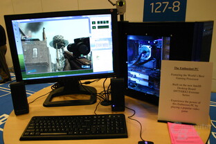 Übertaktetes Demo-System mit Intel D975XBX2